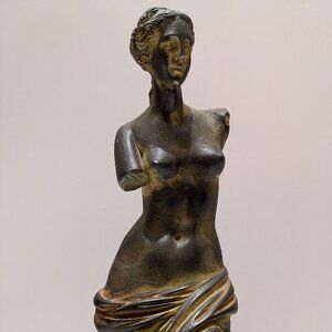 Vintage Aphrodite of Melos Statue Figurine - Venus Goddess Ancient Greek Roman